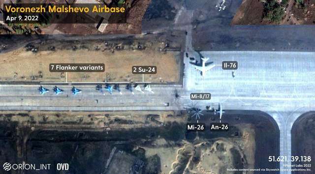 Рашисти зібрали новий авіаполк у Воронежі для бомбардування України_1