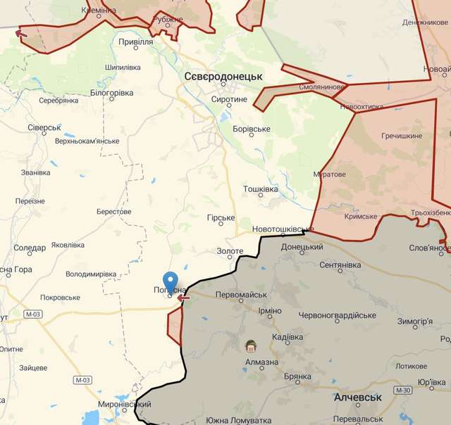 Ситуація на Луганському напрямку (20.04.2022)