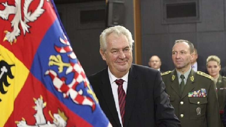Президент Чехії Земан спрогнозував політичний кінець росії