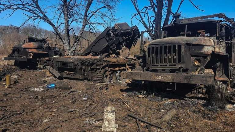 Колону знищили у Тростянецькому районі Сумської області