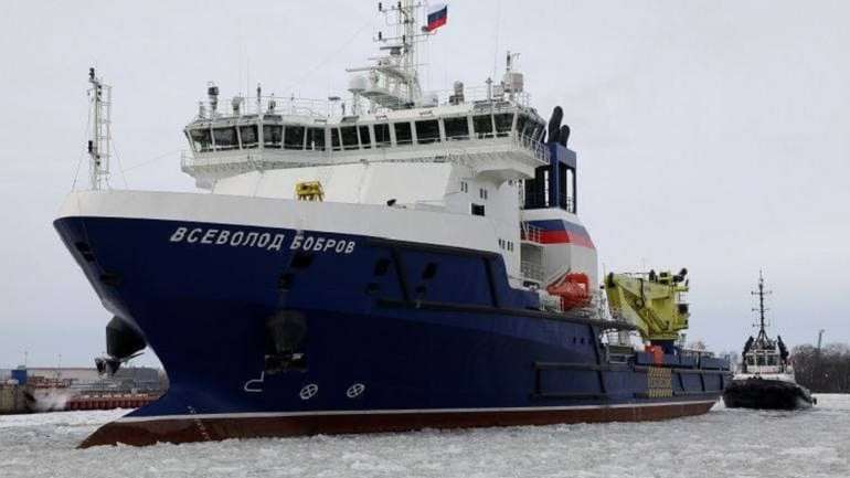 Корабель «Всеволод Бобров» попрямував на зустріч крейсеру «Москва»