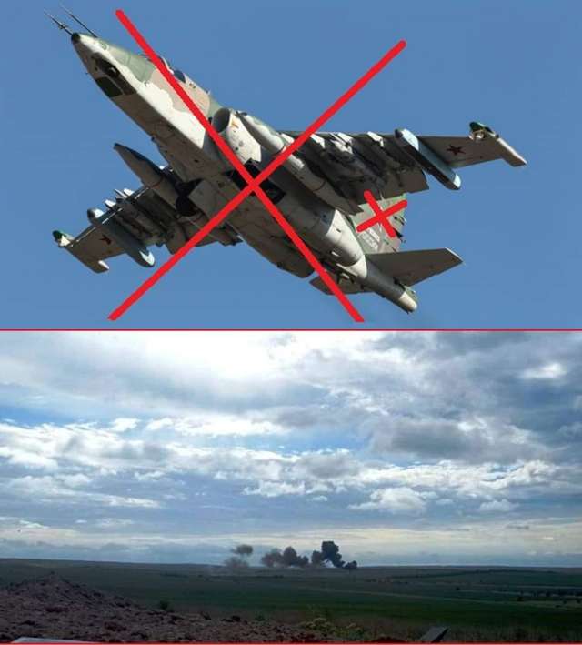 Українські десантники збили ворожий штурмовик Су-25 на Луганщині_1