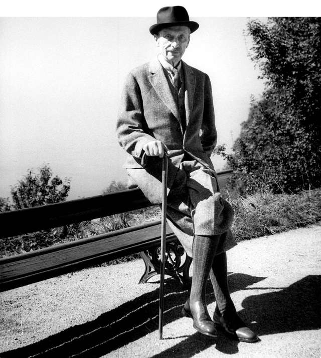 Маршал Маннергейм на одному з альпійських курортів Швейцарії (1950 р.)