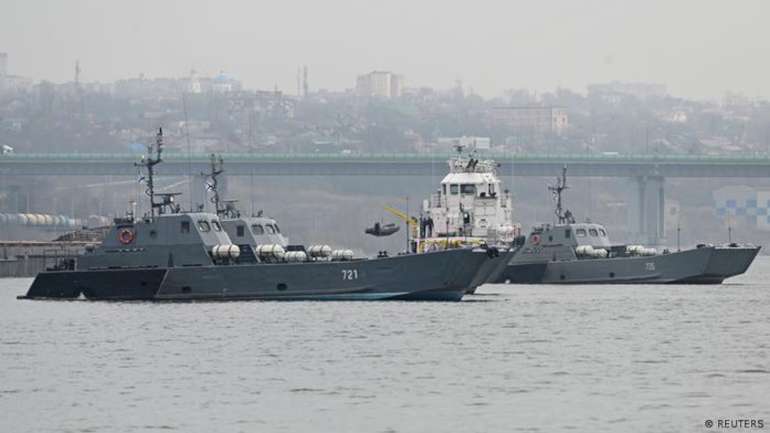 російські військові кораблі відкинуто від українських берегів більш ніж на 100 км, - ВМС ЗСУ
