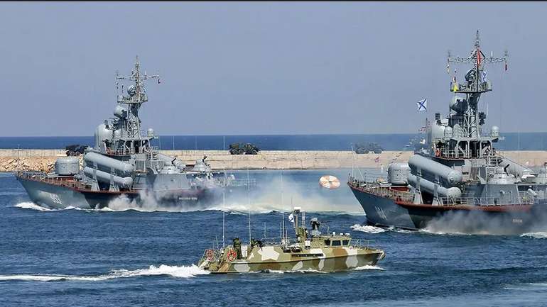 60 військових кораблів росії увійшли у Балтійське море
