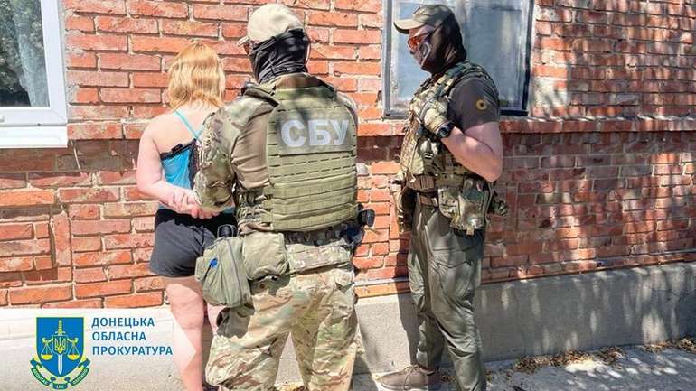На Донеччині затримали зрадницю, яка повідомляла росіян про позиції ЗСУ