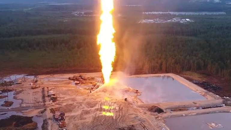 Учора на росії стався "хлопок" на найбільшому газовому родовищі в Уренгої