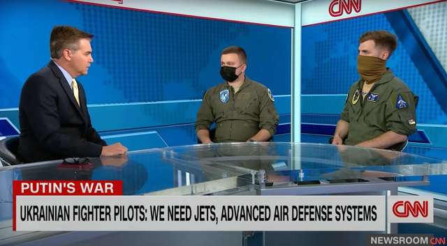  Українські пілоти в ефірі CNN