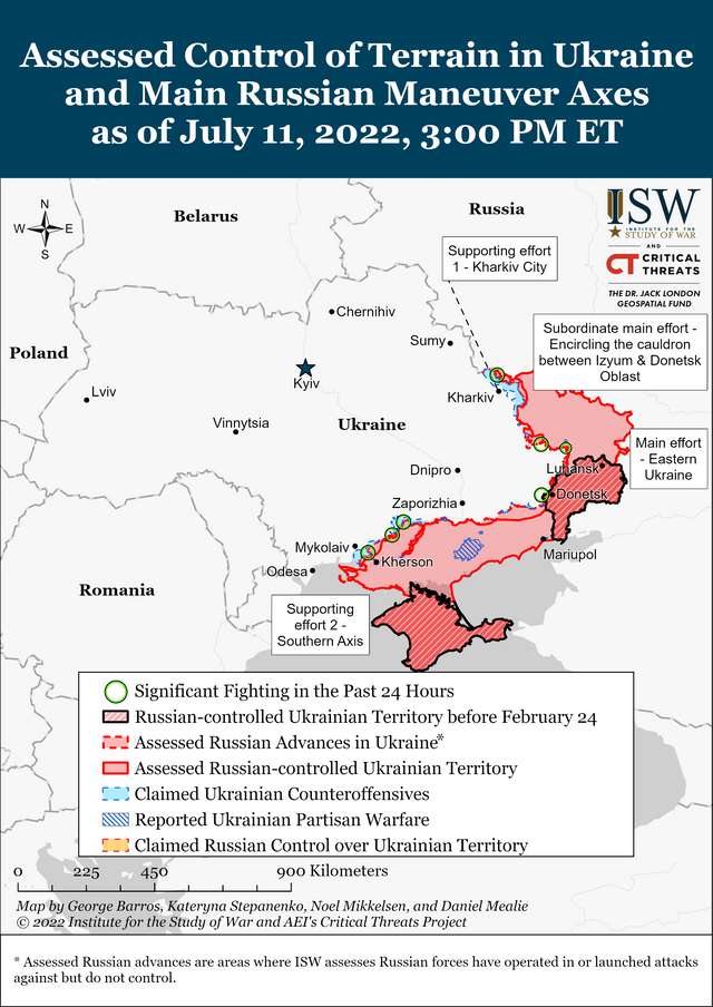 Ворог готується до бойових дій у Херсоні – ISW_2