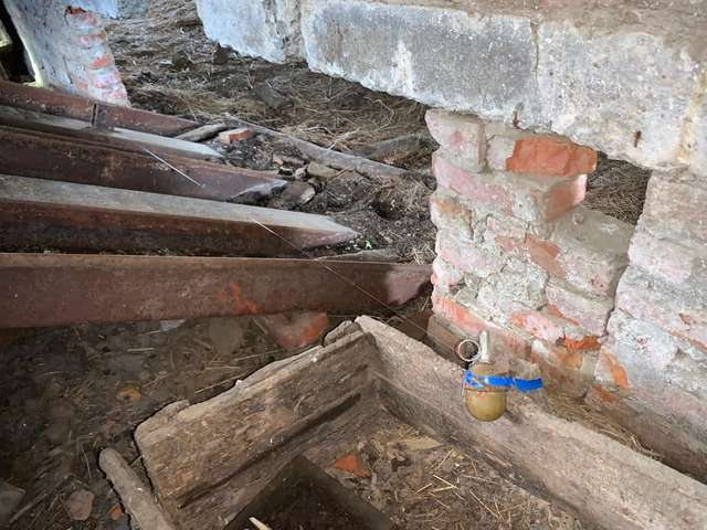 У Чернігівській області виявили схрон російських окупантів_1