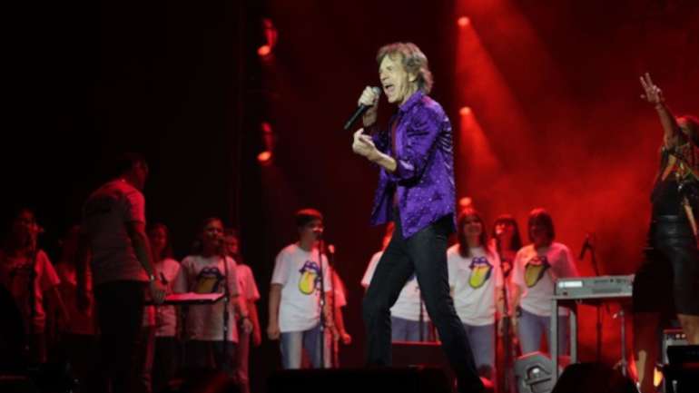 Rolling Stones заспівали у Відні разом з українськими дитячими хорами