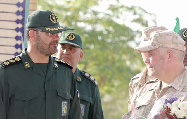 Військові Ірану та Росії на відкритті змагань «Соколиная охота» в Ірані. Серпень 2022. Іран