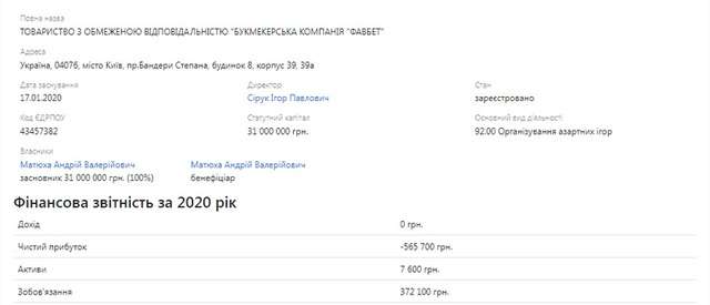 FavBet Андрія Матюхи продовжує працювати на росії_1