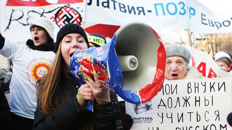 У Латвії готуються обмежити вживання «русскаго языка»