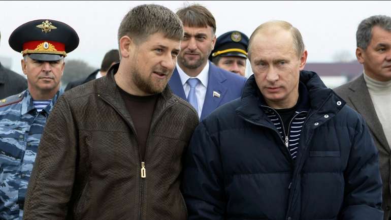 путін подарував кадирову звання генерал-полковника на день народження