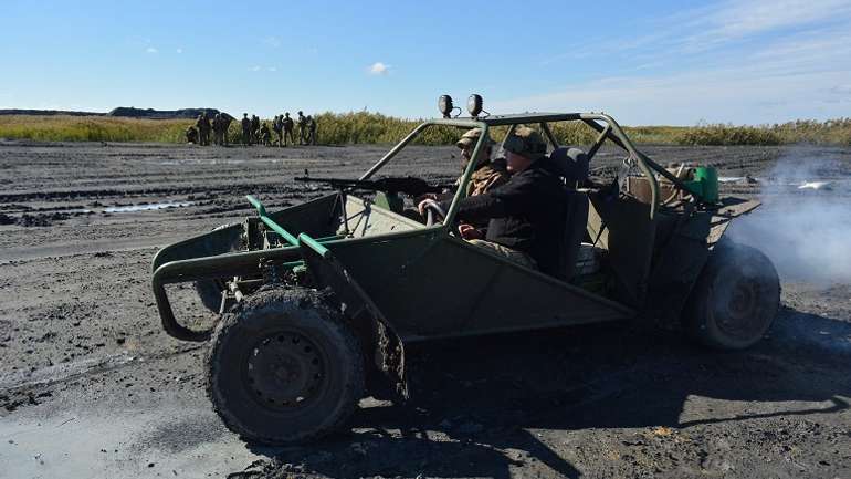 Маріупольська бригада ЗСУ похизувалася власною «фронтовою тачанкою»