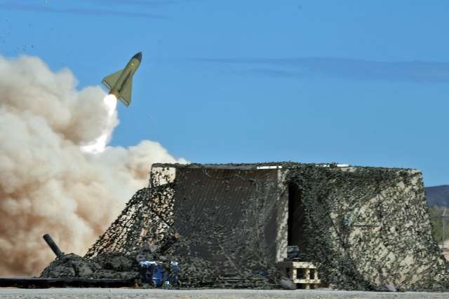 Пуск MIM-23 Hawk