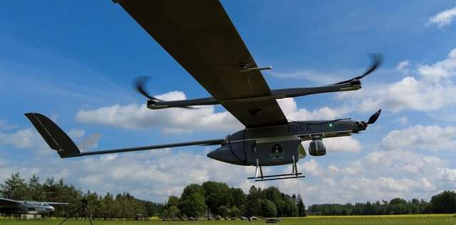 езпілотник “EOS C VTOL” від литовців для Збройних Сил України. Червень 2022.