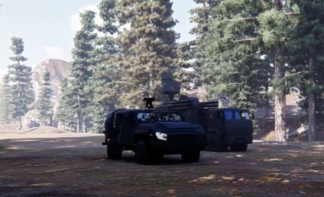 Як ціль для ALPAGUT у відео обрано російських ЗРГК