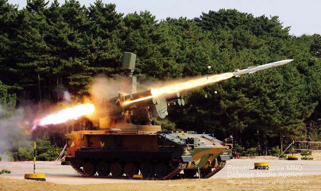 Пуск ракети VT-1 з локалізованої корейської версії K-SAM Pegasus