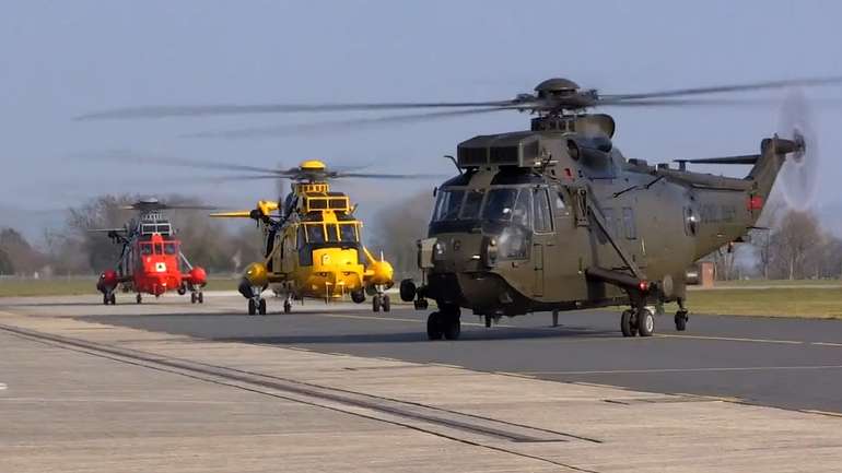 Британські вертольоти "Sea King"