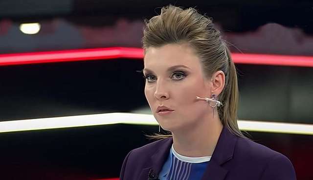 Телеведуча Ольга Скабєєва стала символом російської пропаганди