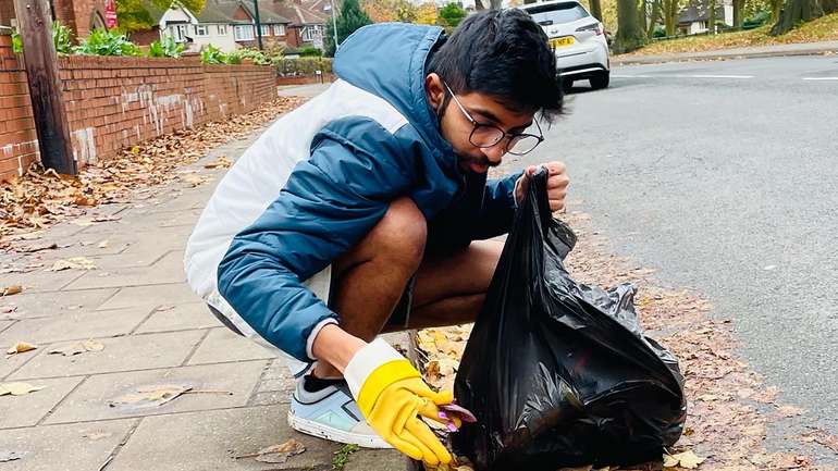 Бристольський студент планує очистити 30 міст за 30 днів
