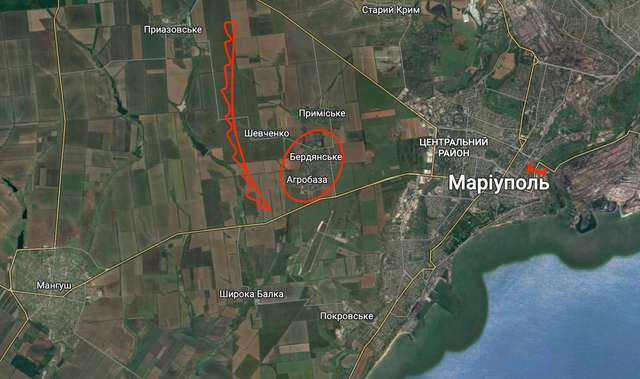 Окупанти оточують зруйнований Маріуполь «зубами дракона»_1