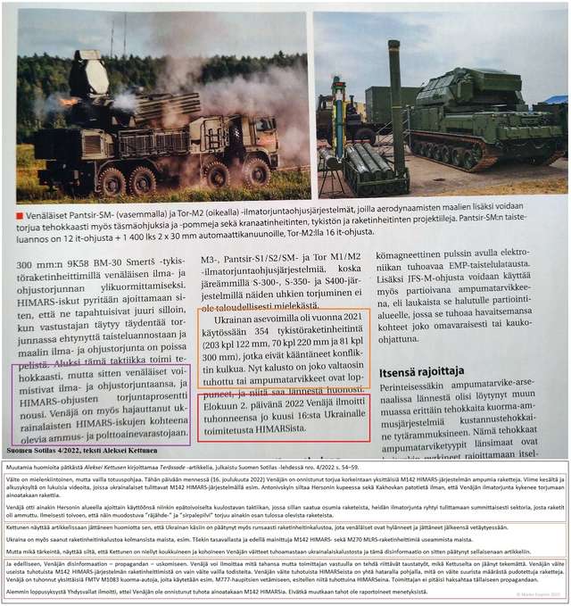 Провідне видання Суомі на військову тематику зганьбилося російськими фейками_1