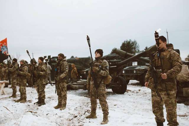 Підрозділ «Вовки Да Вічні» склав присягу на вірність українському народові_10