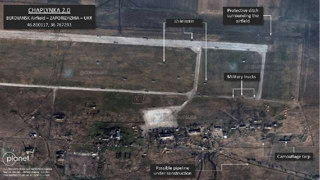 Росіяни перетворили аеропорт Бердянська на головну базу Півдня_2