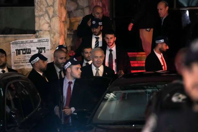 Пан Нетаньяху після відвідин пана Дері в його домі в середу