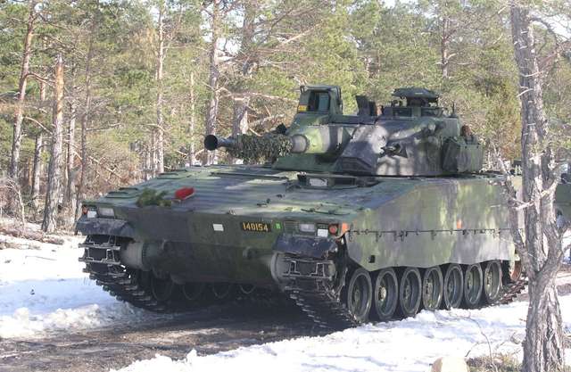CV9040 Збройних сил Швеції