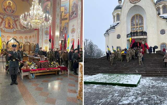 На Прикарпатті в останню путь провели сотника УПА Мирослава Симчича_1
