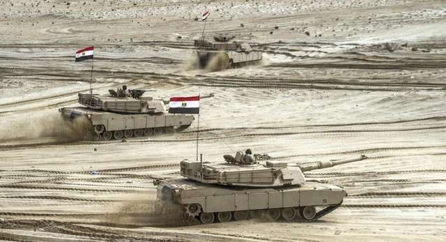 Танки M1A1 Abrams армії Єгипту