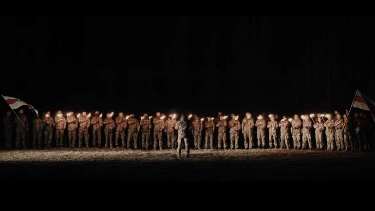 Білоруські добровольці показали, як вшанували пам'ять Кастуся Калиновського