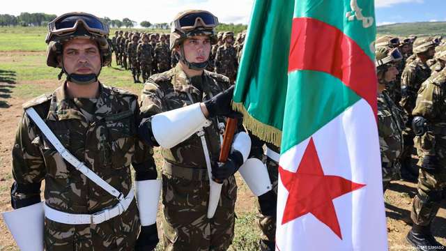 Алжирські військові на спільних з рф навчаннях