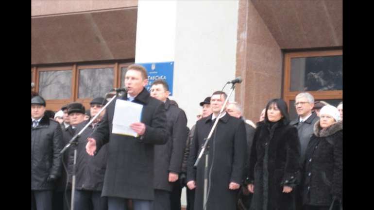 Валерій Пархоменко на "антимайдані"