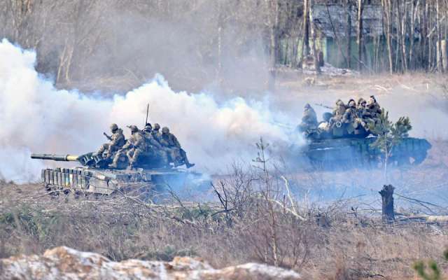 Українські війська взяли участь у військових навчаннях біля кордону з Білоруссю