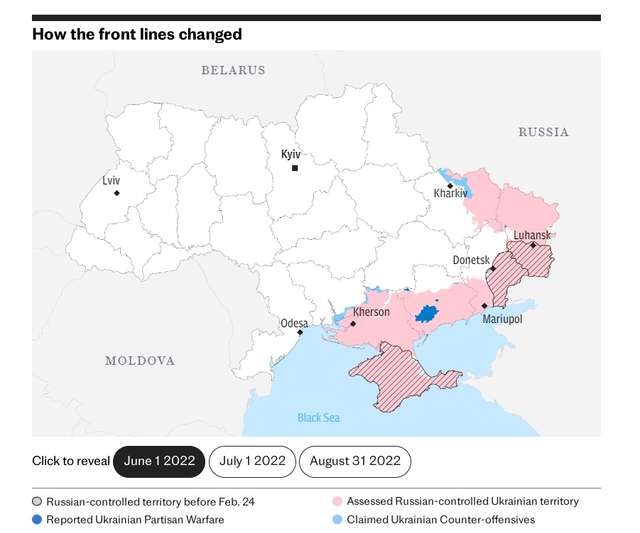 Стан фронту Червень 2022 року