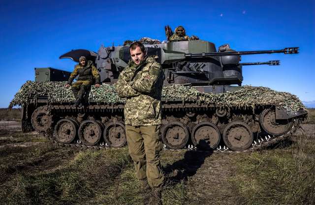 Зенітна самохідна установка «Gepard» український військових.