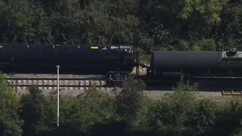 У США пустили під укіс ешелон із пальним