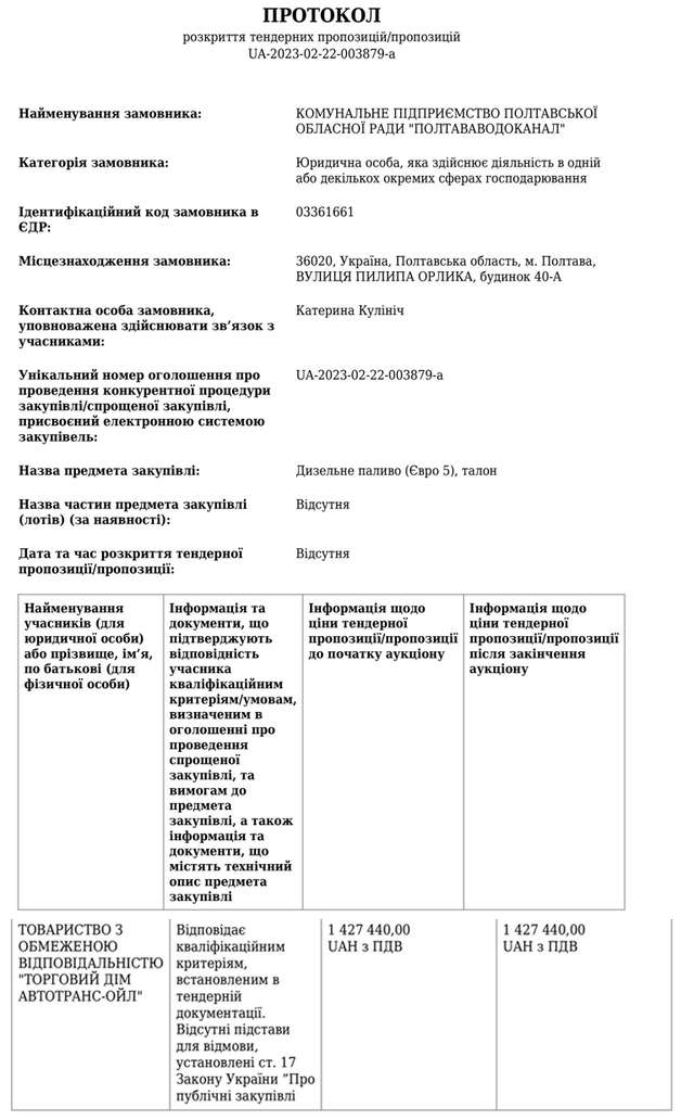 «Полтававодоканал» жирує під час війни_1