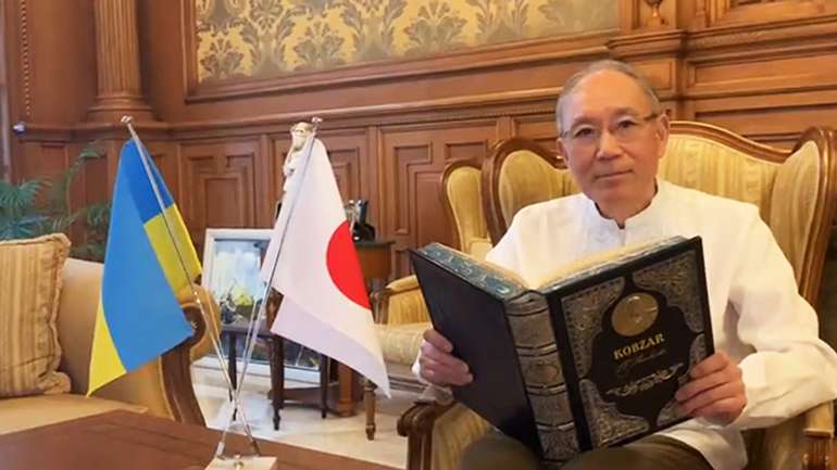 Посол Японії традиційно продекламував поезію Шевченка