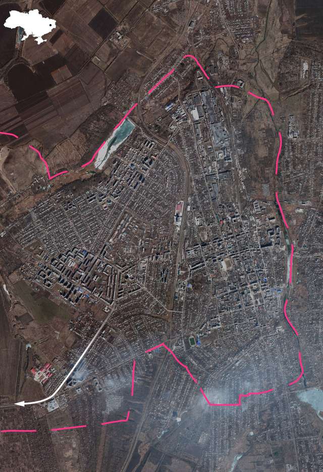 З'явилися супутникові знімки Бахмута після запеклих боїв_2