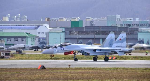 Рашистський Су-35С для 