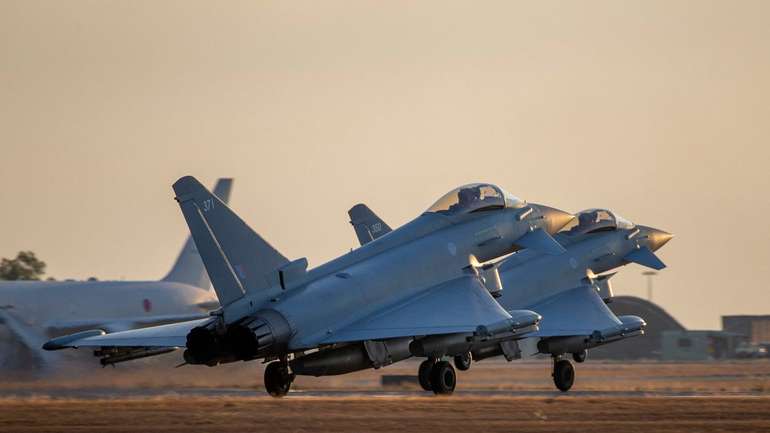 Британські Eurofighter Typhoon