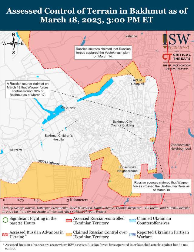 Війська рф змушені частіше міняти свої позиції через точні удари ЗСУ: карти боїв ISW_5