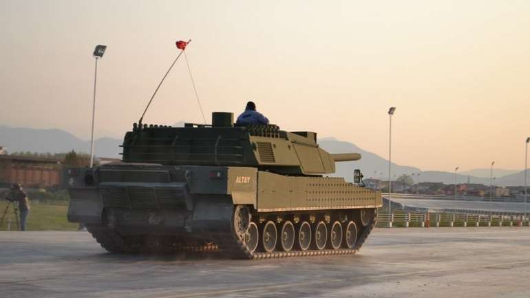 ЗС Туреччини незабаром отримають нові танки Altay