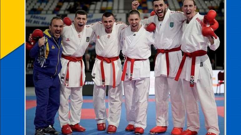 Чоловіча збірна України з карате виграла чемпіонат Європи